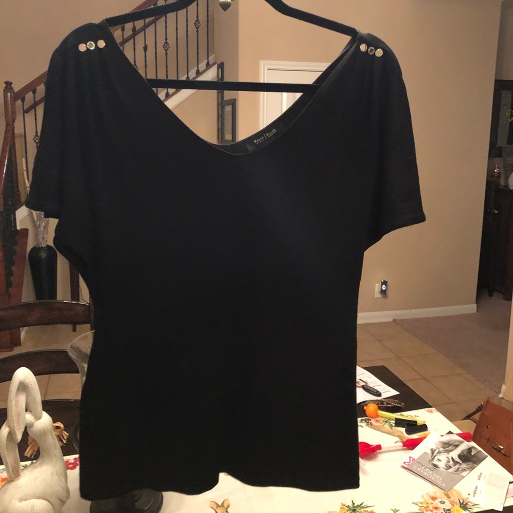WHBM Black Top